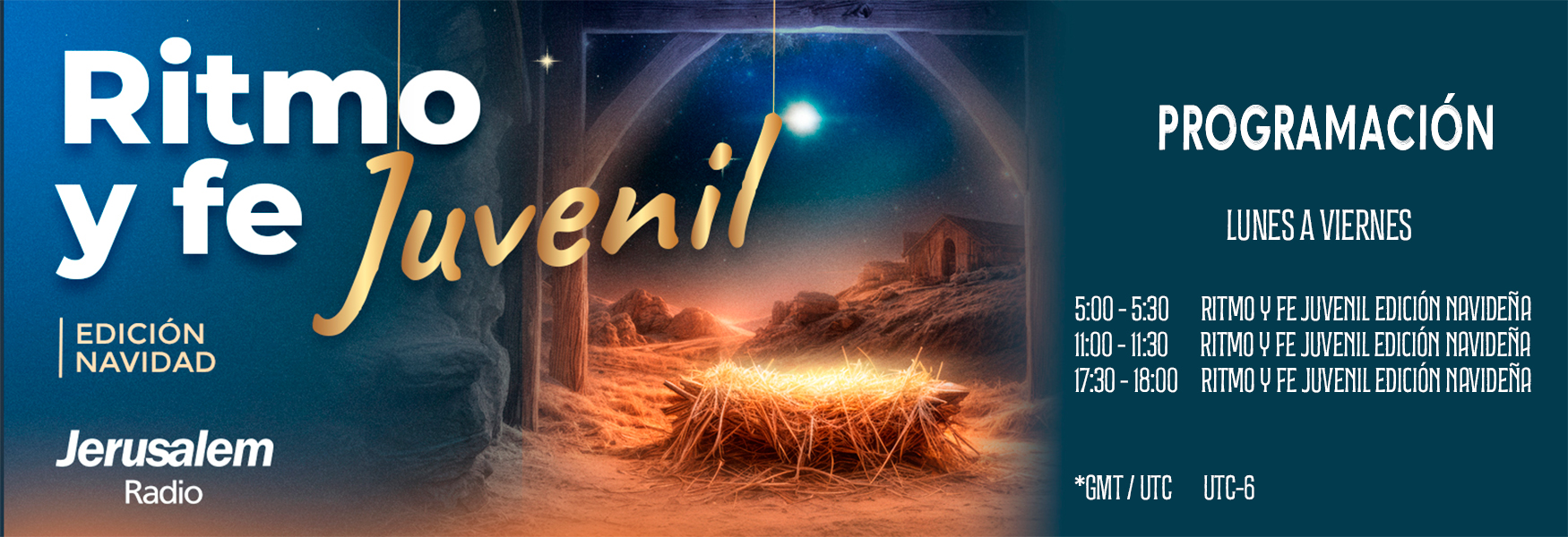 Ritmo y fe juvenil edición navideña